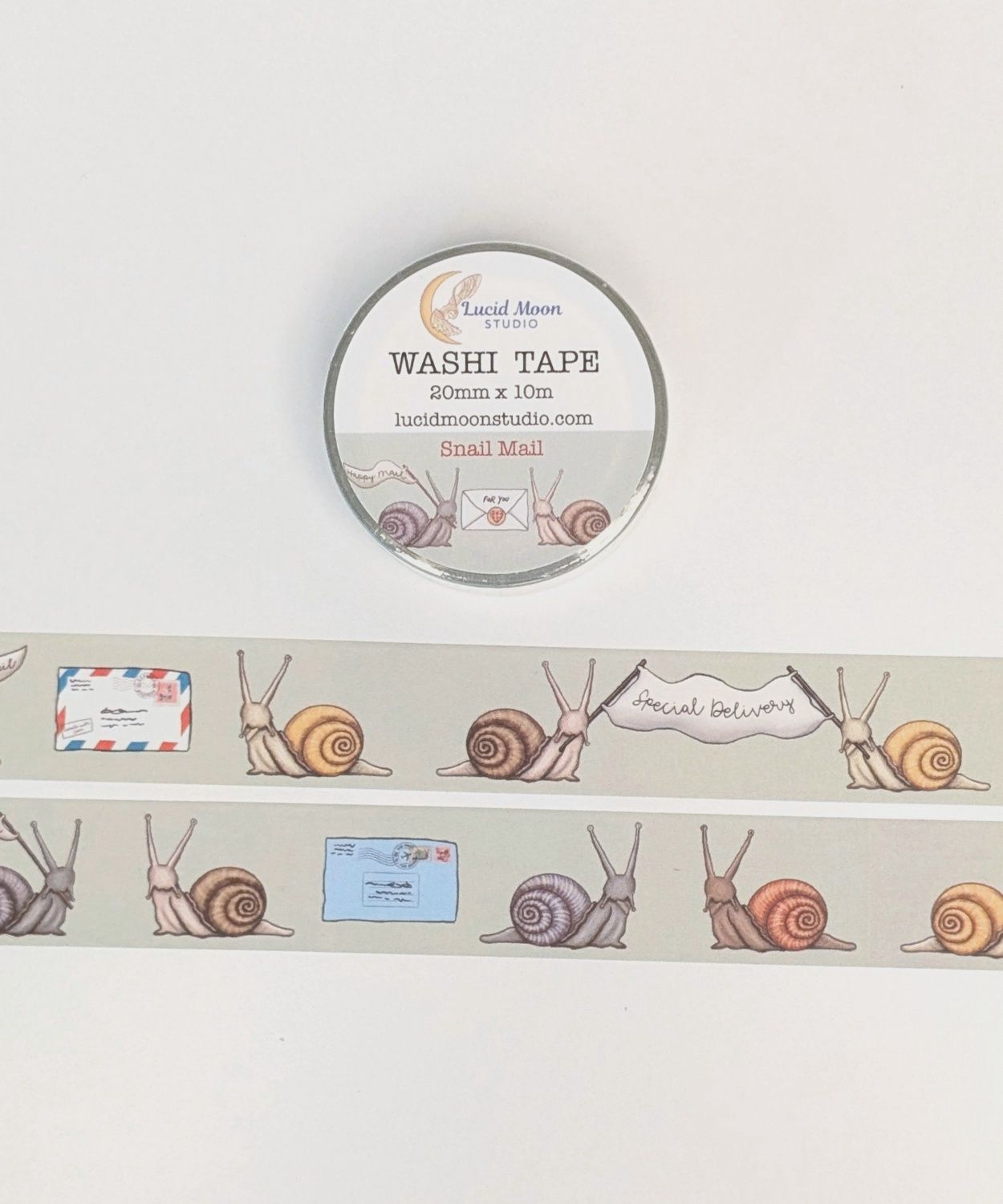 Snail Mail 20mm Washi Tape