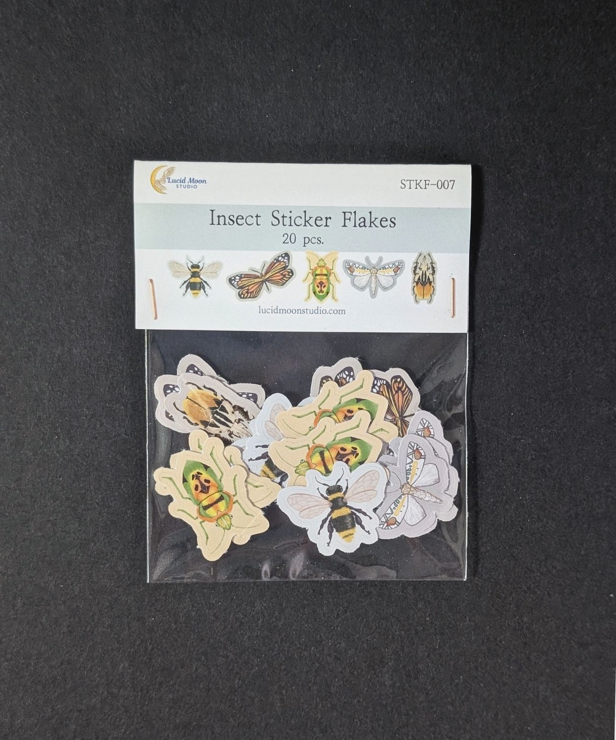 Insects Sticker Flakes