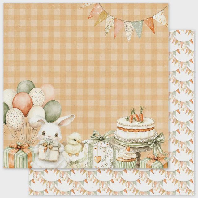 The Carrot Patch D 12x12 Paper