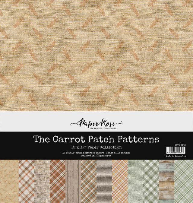 The Carrot Patch Patterns 12x12 Paper Collection