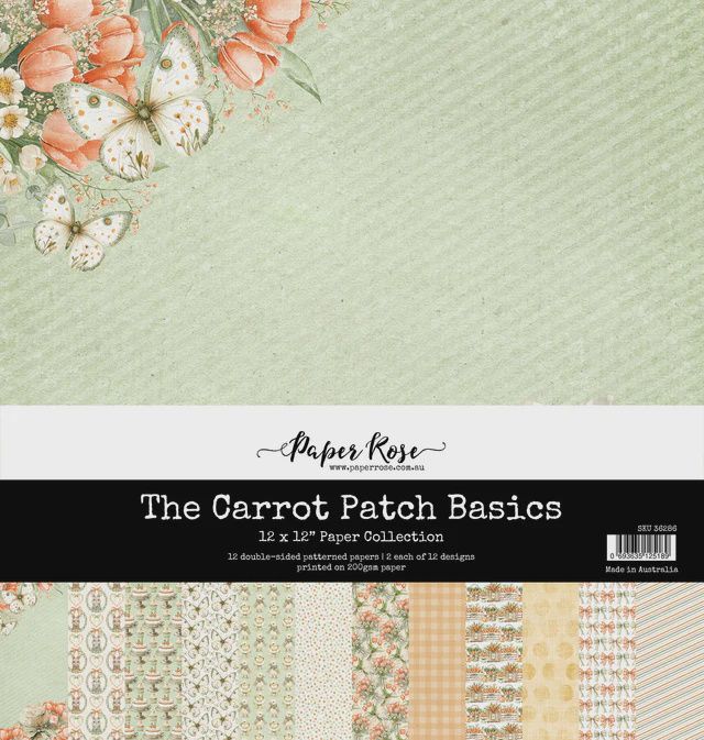 The Carrot Patch Basics 12x12 Paper Collection