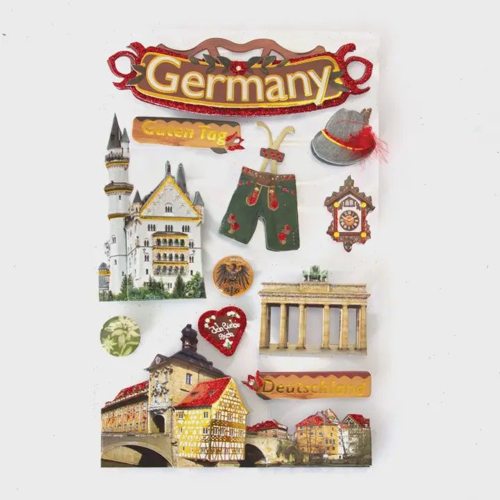 Germany Dimensional Sticker