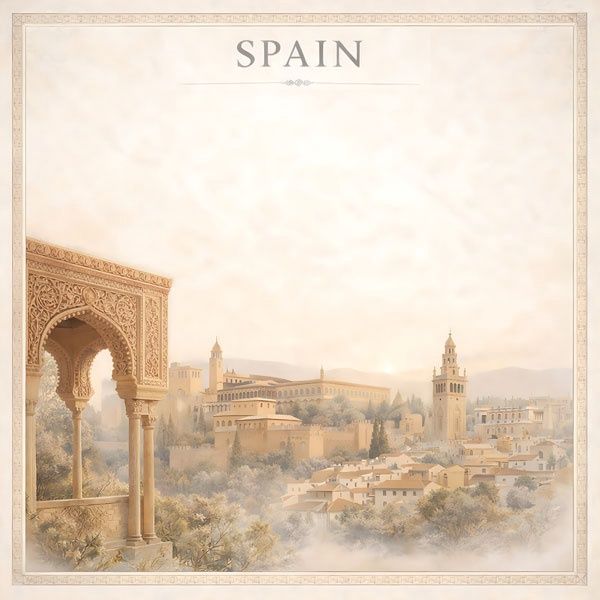 Spain - Alhambra Palace Wander Paper