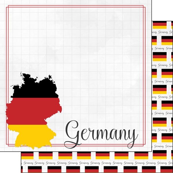 Germany Adventure Border Paper