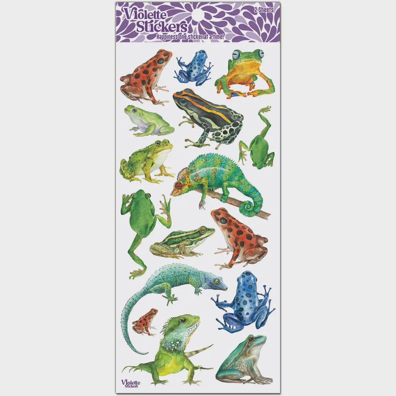 C251 Crystal Frogs and Lizards