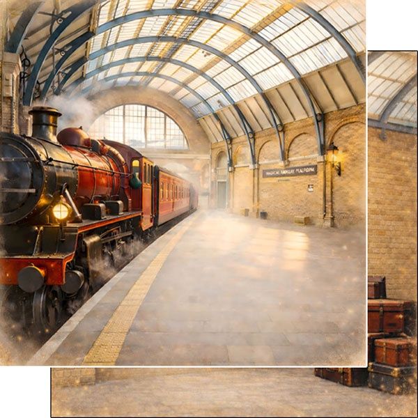 Steam Train Platform DS Paper