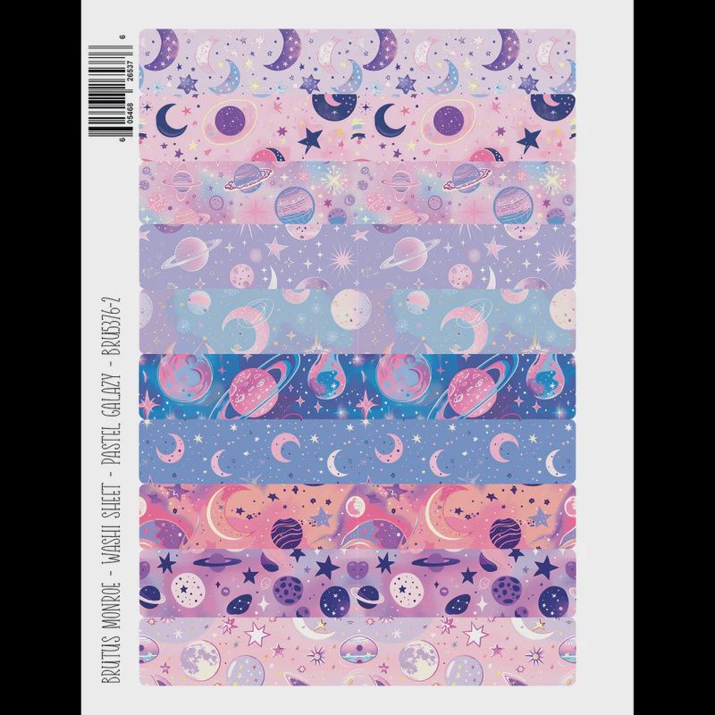 Pastel Galaxy | Washi Sheet