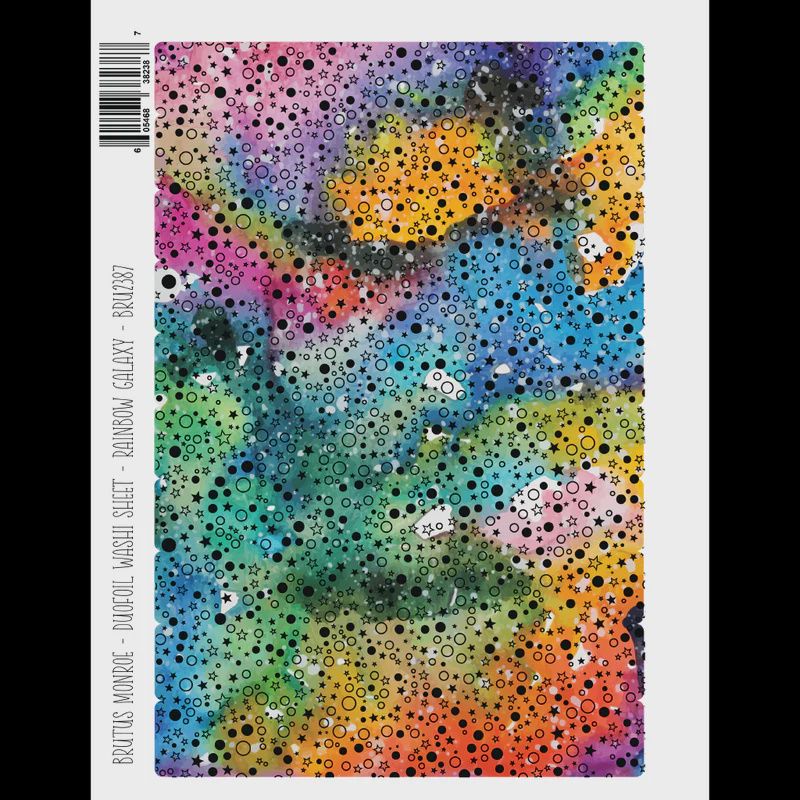 Rainbow Galaxy | DuoFoil Washi Sheet