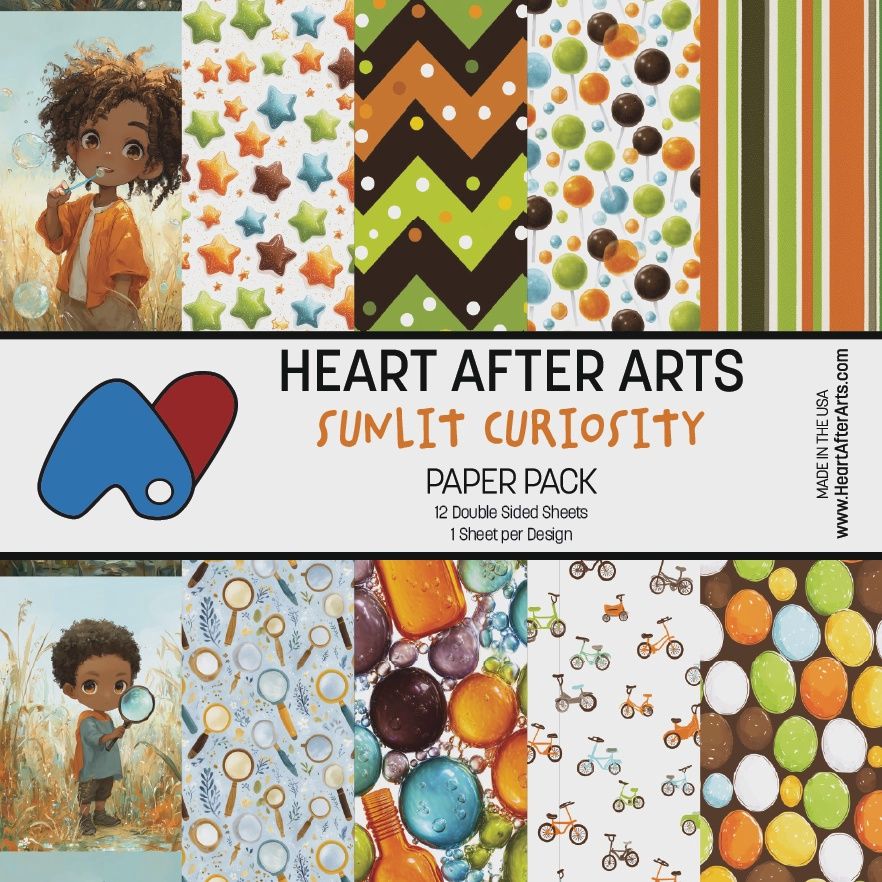 Little Boy Adventures Nature Scrapbooking Paper Pack, Sunlit