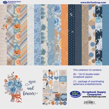 Now And Forever 12x12 Paper And Embellishment Kit