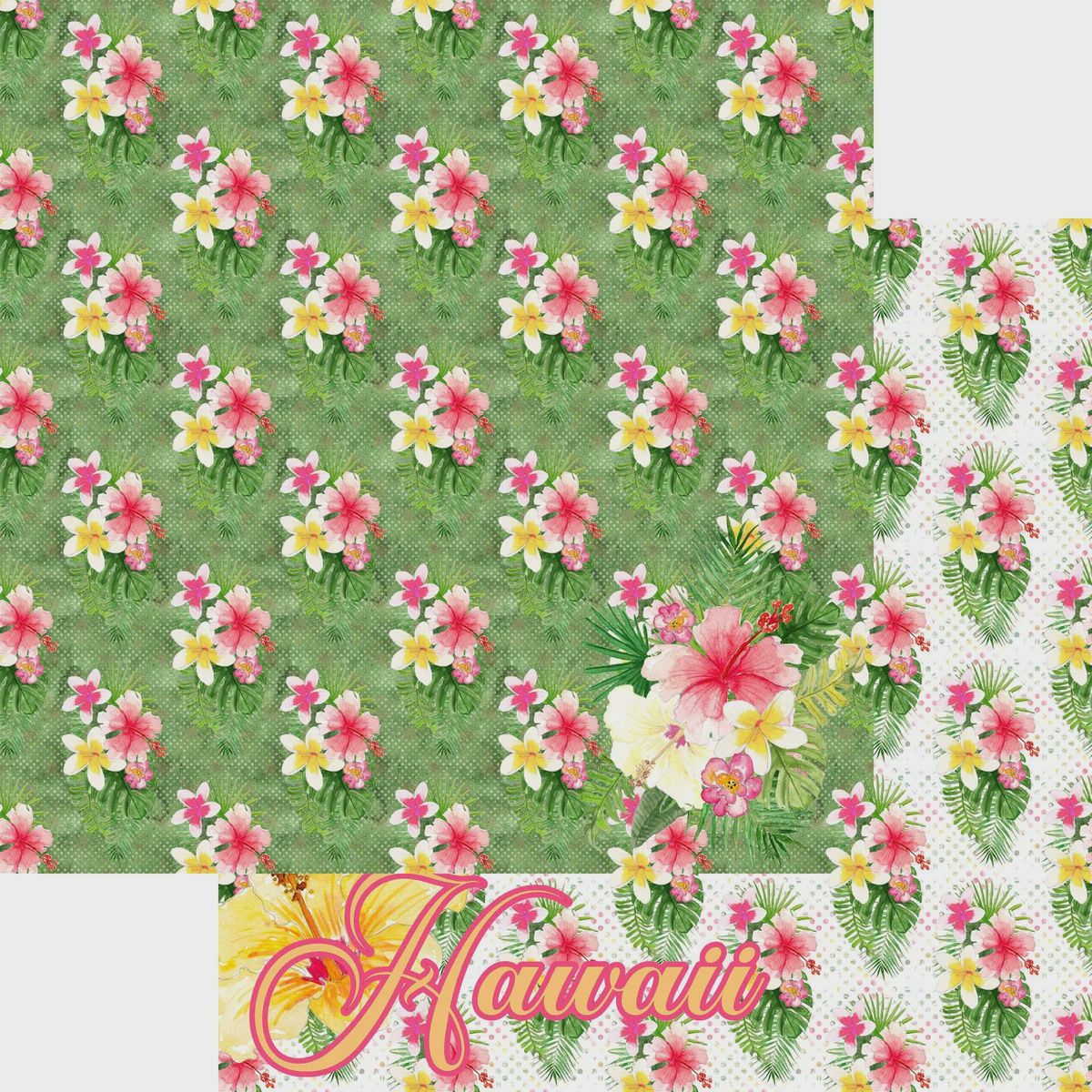 Aloha Hawaii Collection Hawaii 12 x 12 DS Paper