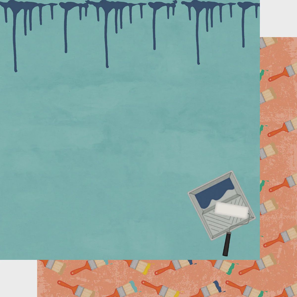 Home Improvement Collection Painted Dreams 12 x 12 DS Paper