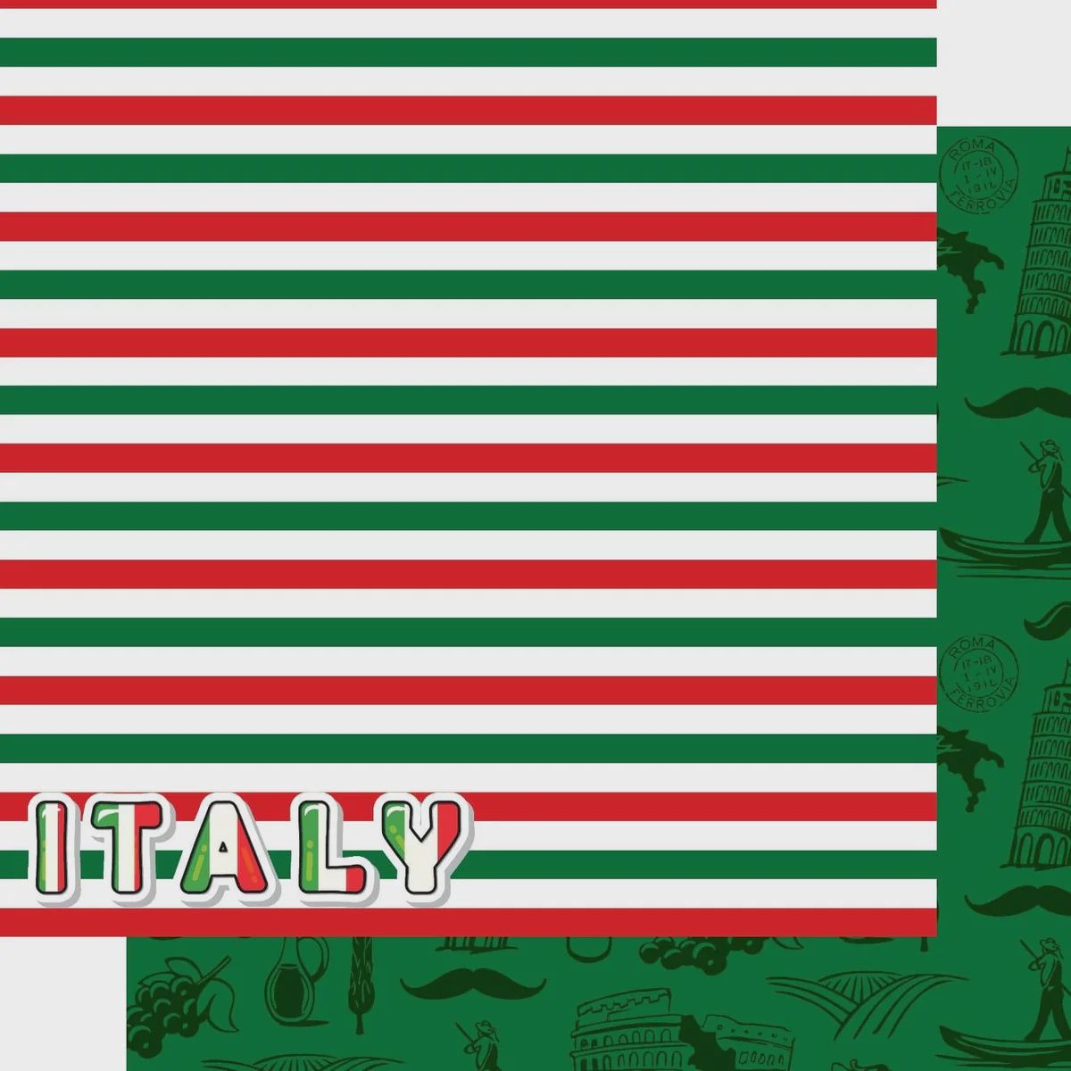 Italy Collection Italy 12 x 12 DS Paper