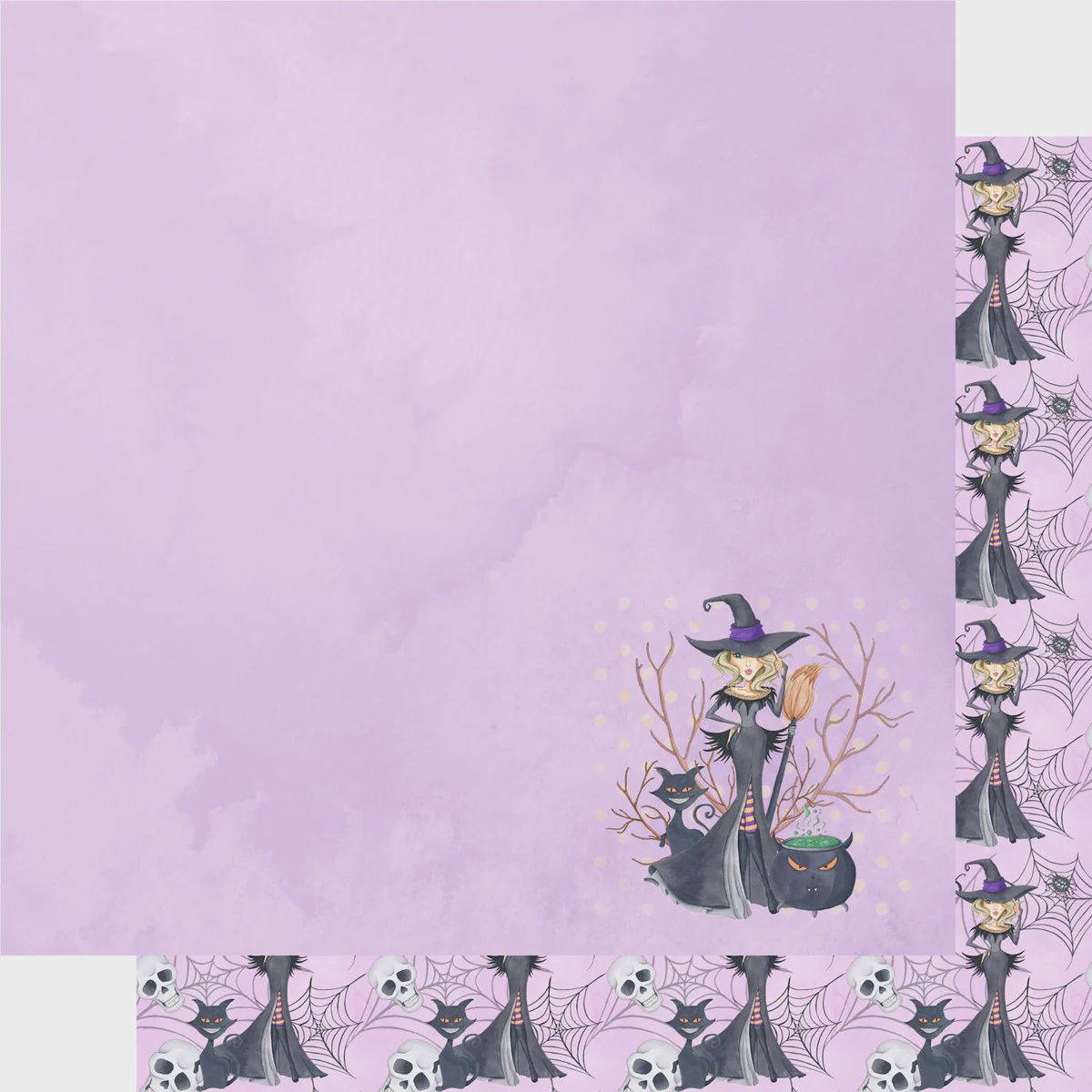 Witch Please Collection Bad Witches 12 x 12 DS Paper