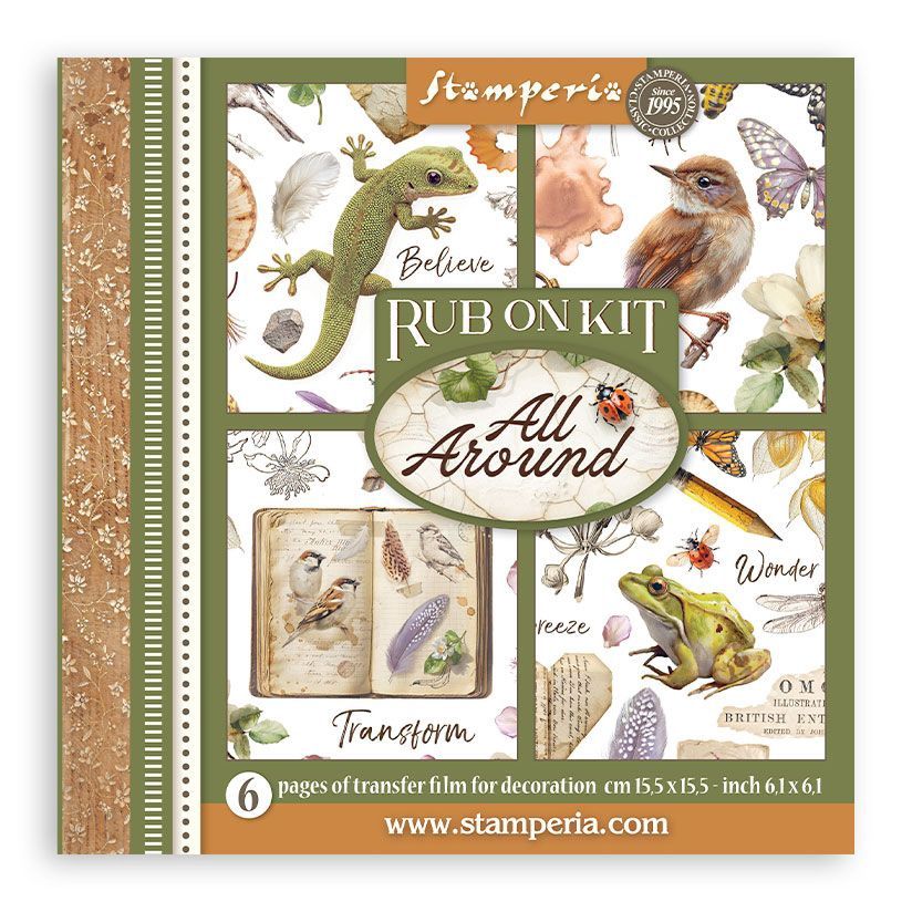 All Around Stamperia Rub On Kit