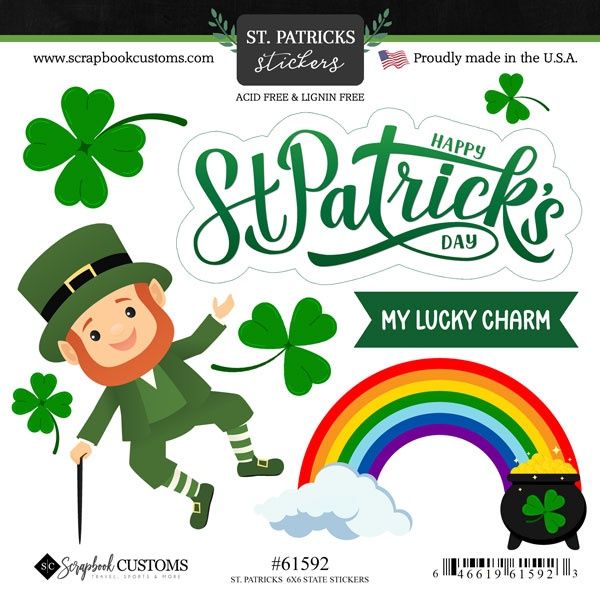St. Patricks Day Stickers