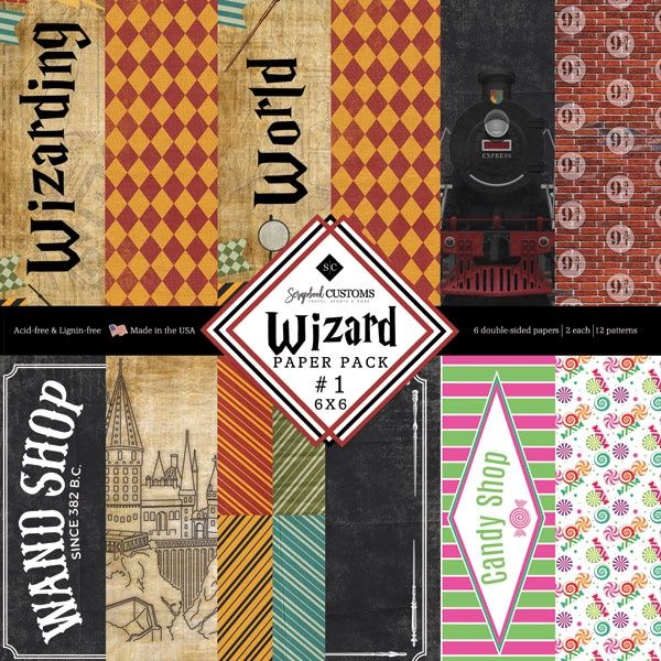 Wizard 1 6 x 6 Paper Pack