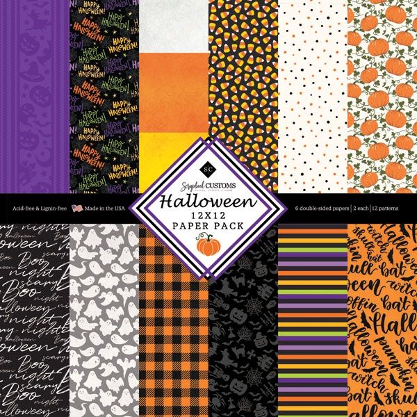 Halloween 12 x 12 DS Paper Pack