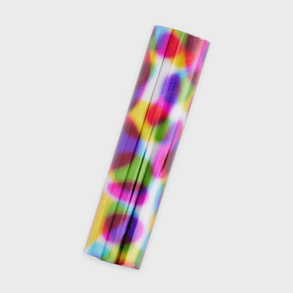 Glimmer Hot Foil Roll – Rainbow Confetti