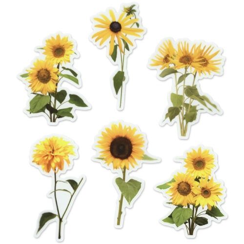 MultiCraft – Forever in Time – Floral Flair Die Cuts – Sunflower