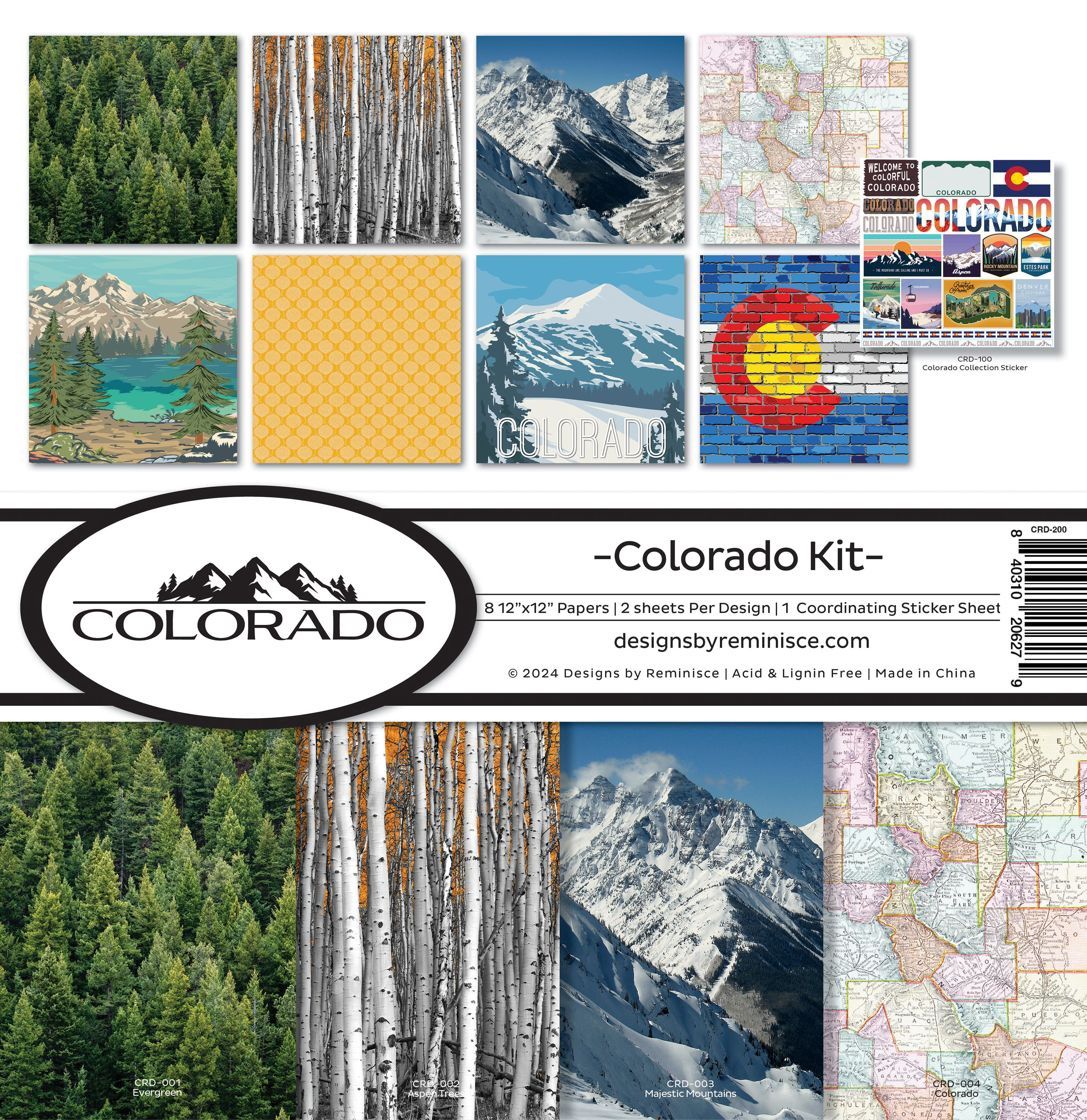 Reminisce Collection Kit 12"X12" Colorado