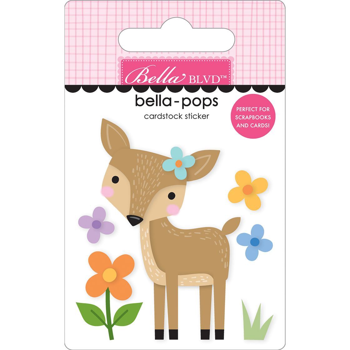 Bella Blvd Adventure Awaits Bella-Pops 3D Stickers Darling Dear