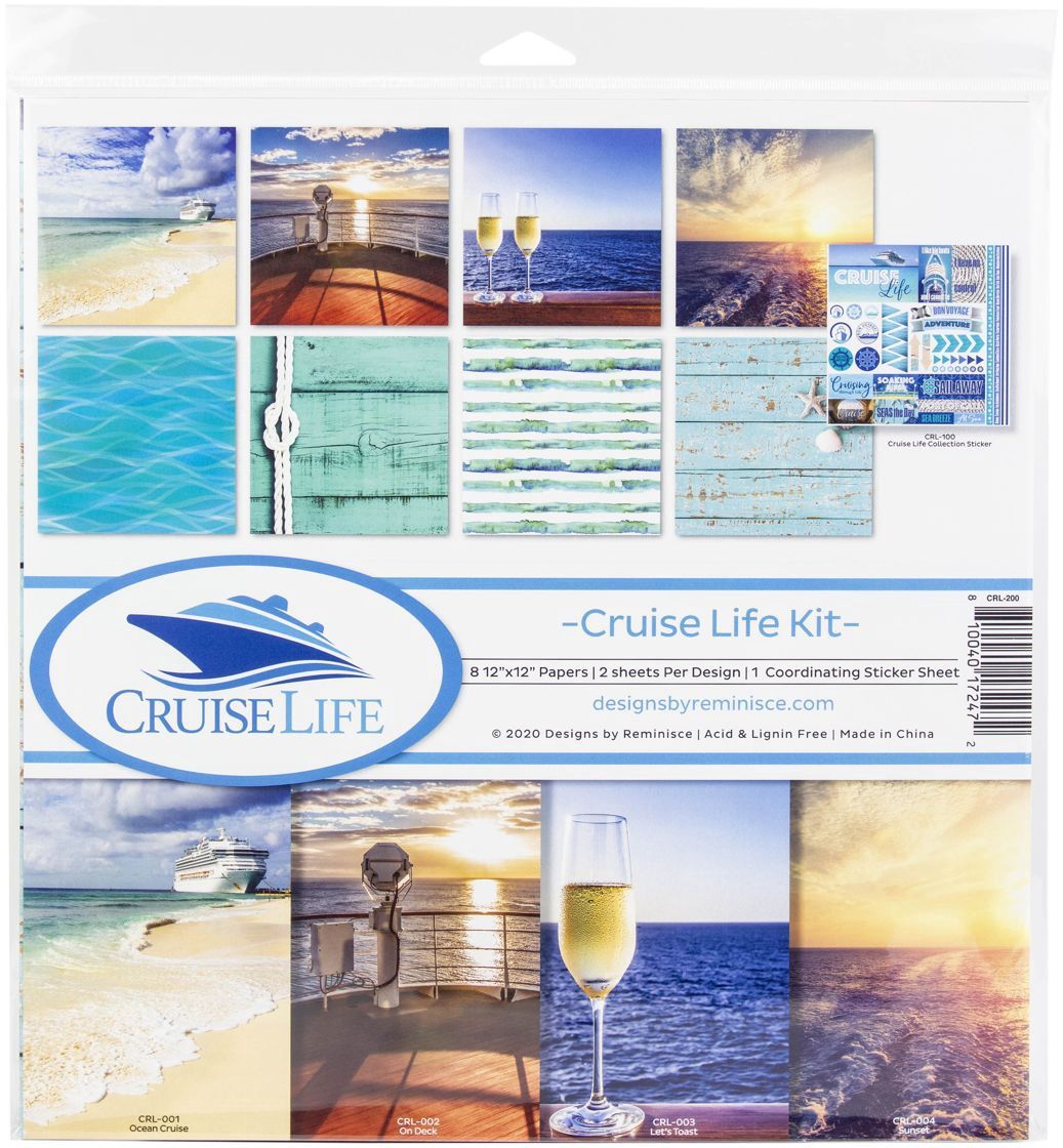 Reminisce Collection Kit 12"X12" Cruise Life