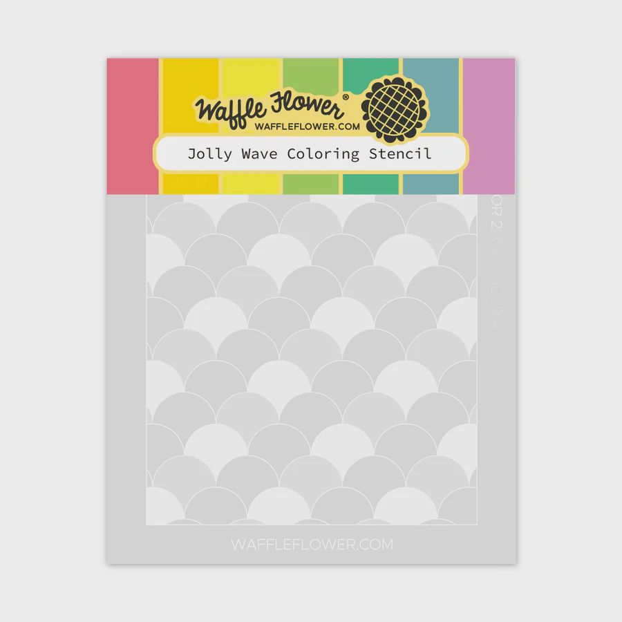 Jolly Wave Coloring Stencil