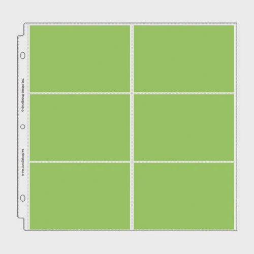 Doodlebug Design - 12 x 12 Storybook Album Protectors - Horizontal Photo and Recipe Card - 12 Pack