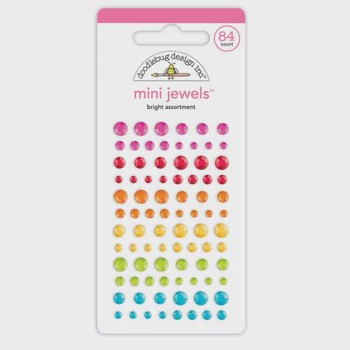 Cute and Crafty Collection - Mini Jewels - Bright Assortment