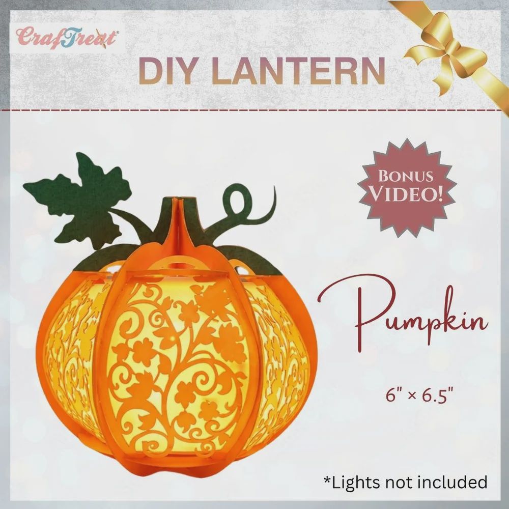 CrafTreat  DIY Lantern- Pumpkin