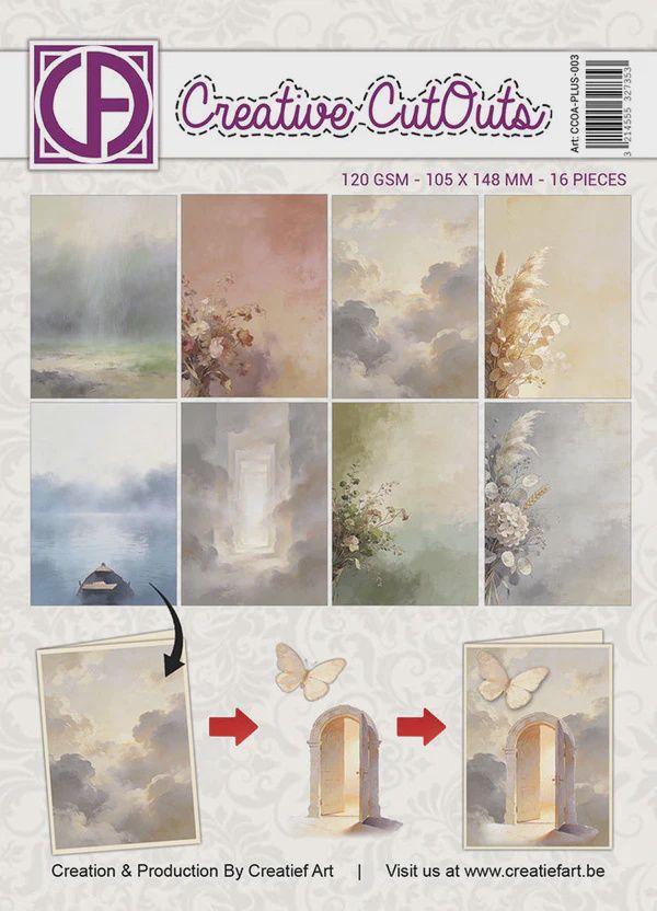 Creatief Art - A6 Paper Pad - In Loving Memory