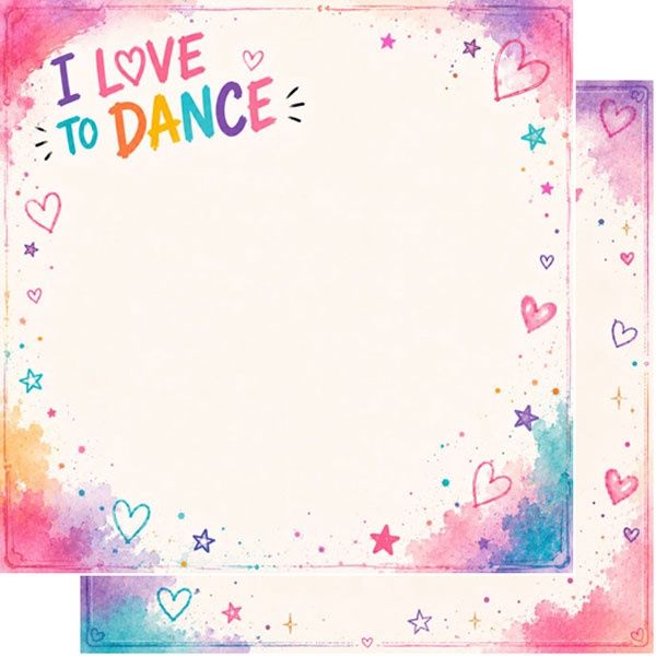 Dance Watercolor DS Paper