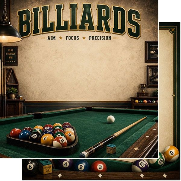Billiards Sport DS Paper