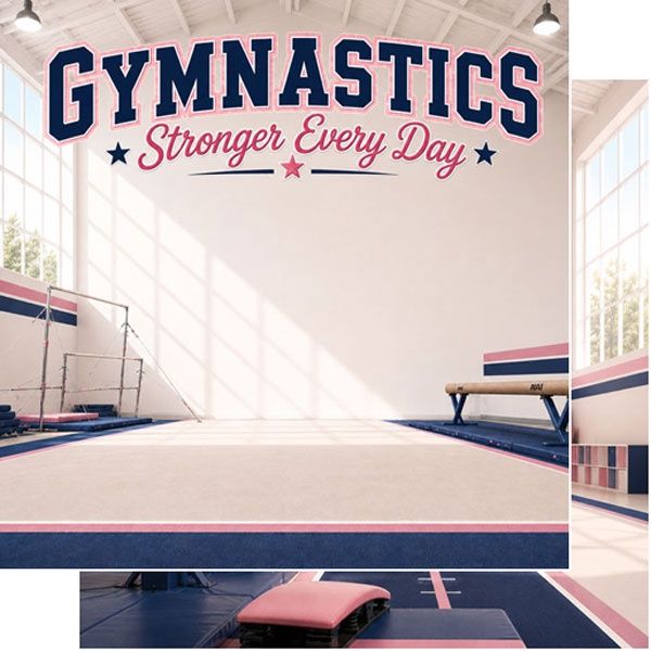 Gymnastics Girl Sport DS Paper
