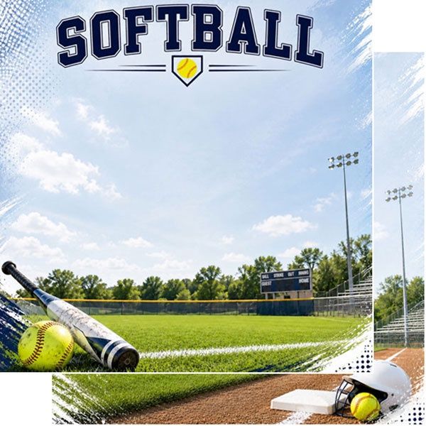 Softball Sport DS Paper
