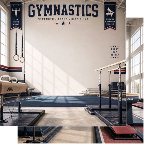 Gymnastics Boy Sport DS Paper