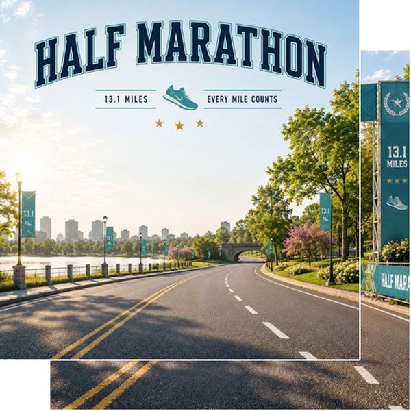 Half marathon Sport DS Paper