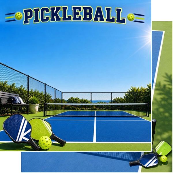 Pickleball Sport DS Paper