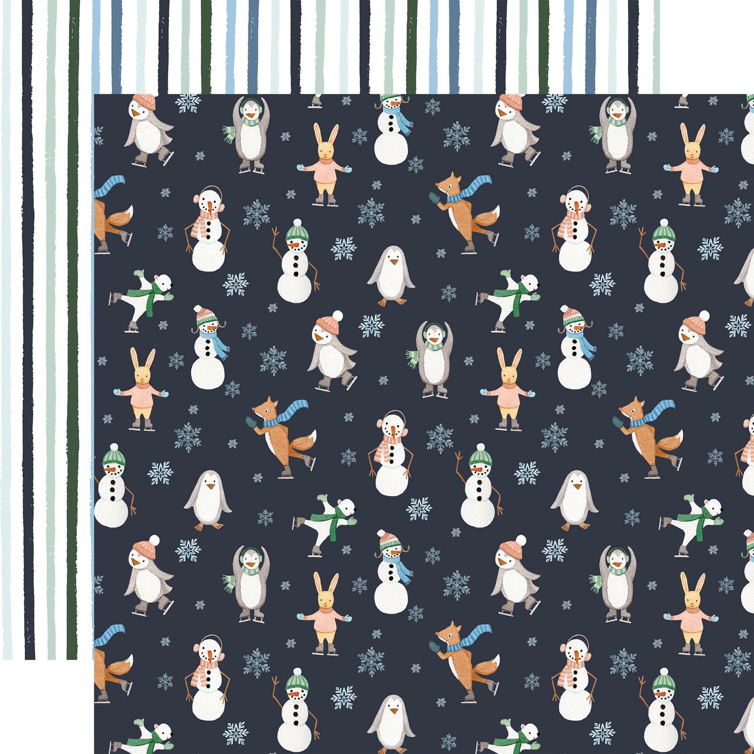 Winter Market: Stay Cozy 12x12 Patterned Paper