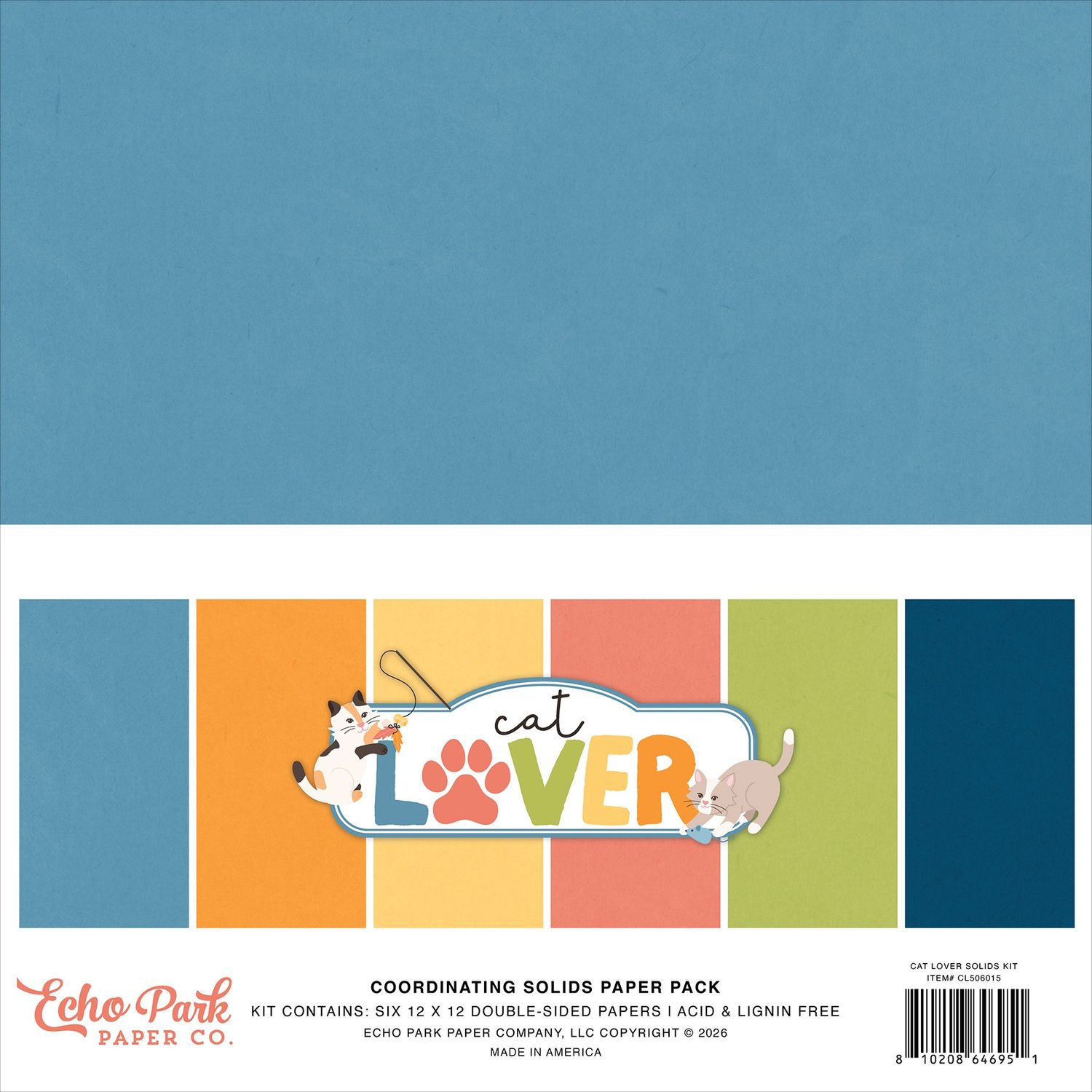 Cat Lover Solids Kit