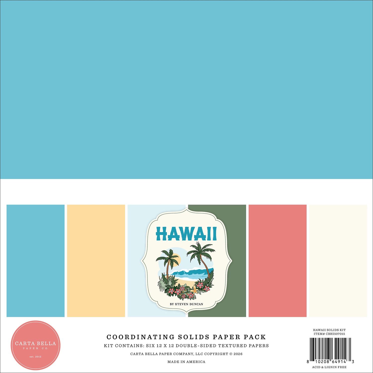 Hawaii Solids Kit