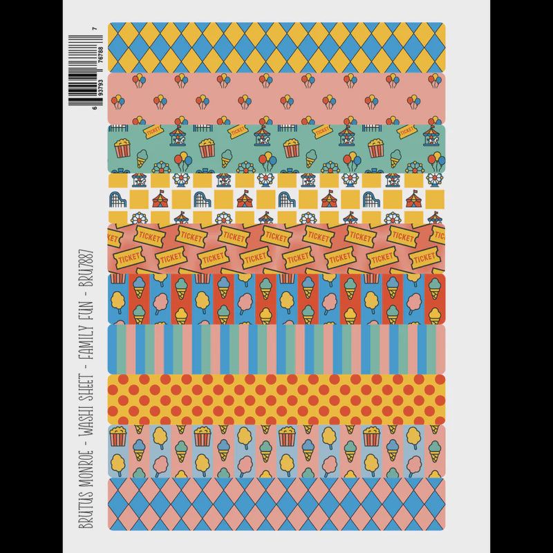 Family Fun | Washi Sheet
