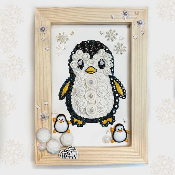 Penguin DIY Frame Craft Kit