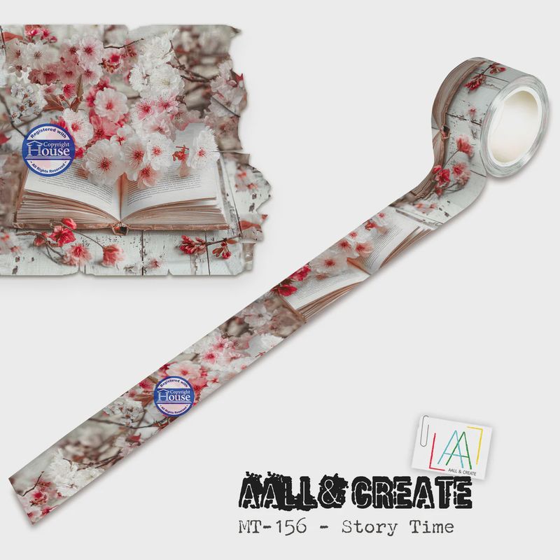 AALL and Create - Layer-It-Up Washi Tape 25mm x 10m - Story Time