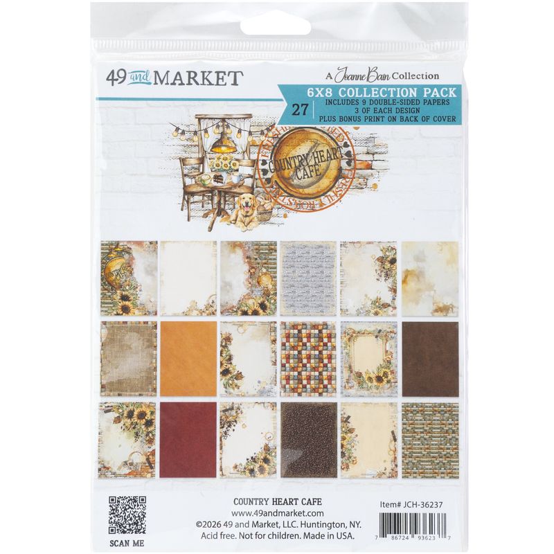 Country Heart Cafe 6x8 Collection Pack