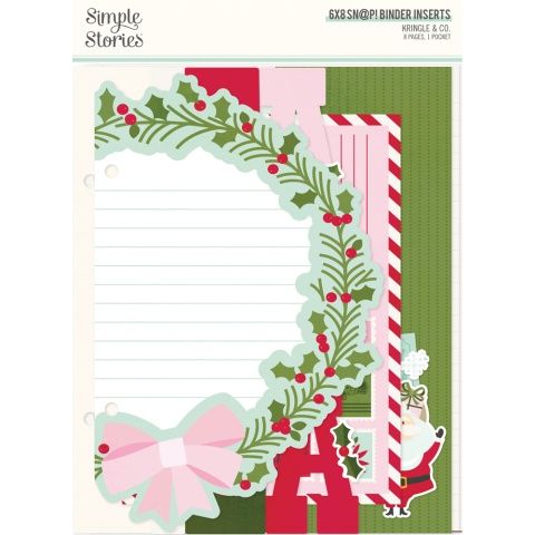Kringle &amp; Co - SN@P! 6x8 Binder Inserts