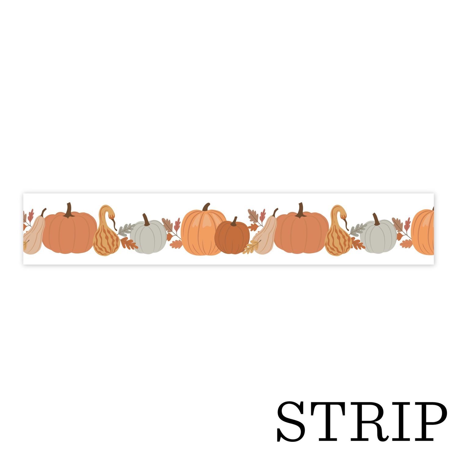 Feels Like Fall Harvest Pumpkin Picks Washi Tape