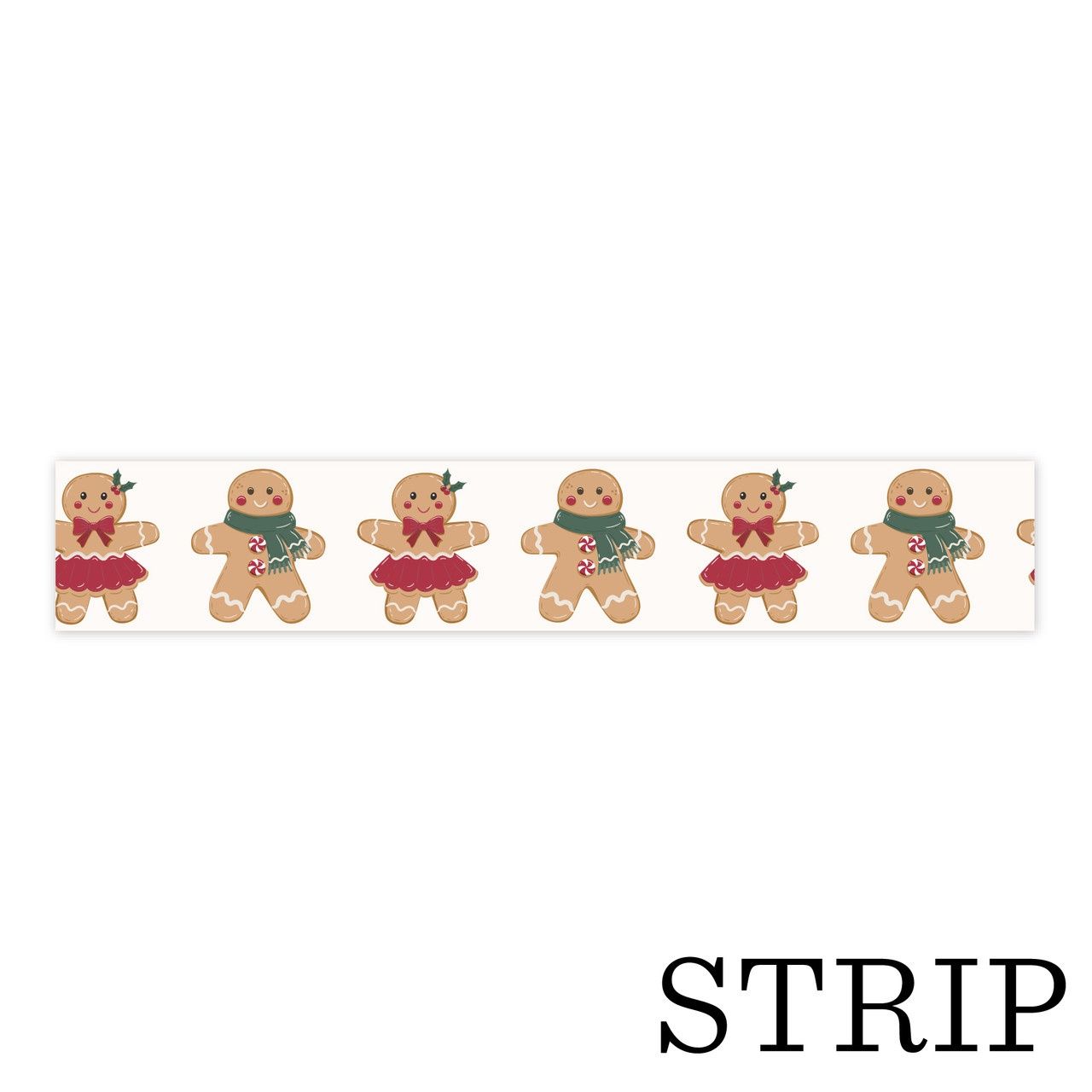 Baking Christmas Cheer Sugar And Spice Cookies Washi Tape