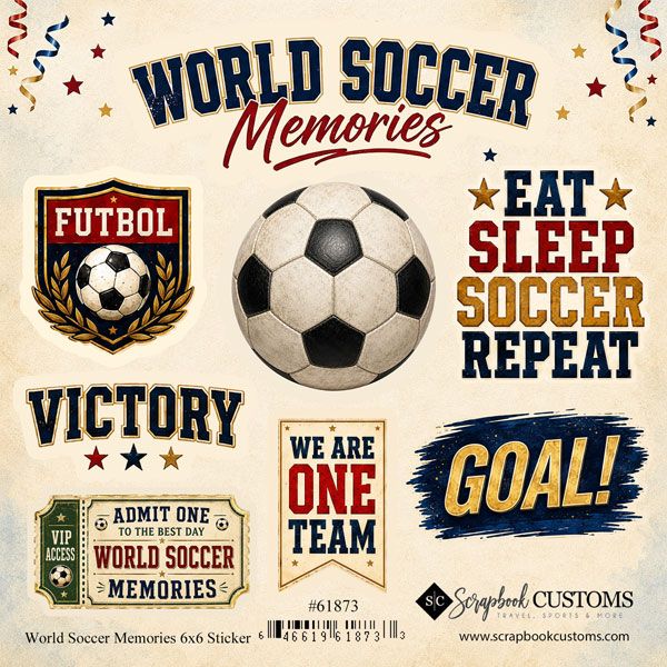 World Soccer Memories Sticker